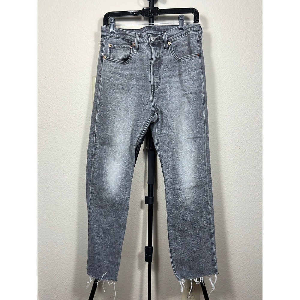 Levi's 501 Original Fit Men's Jeans Grey Size 30x30
